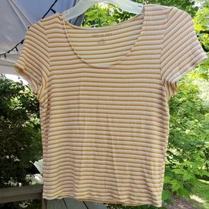 Ribbed tee